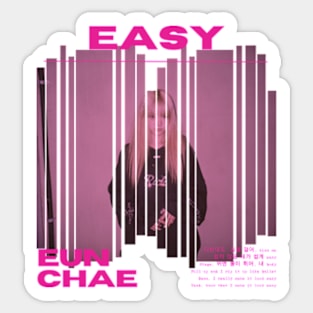 Eunchae Le Sserafim Easy Sticker